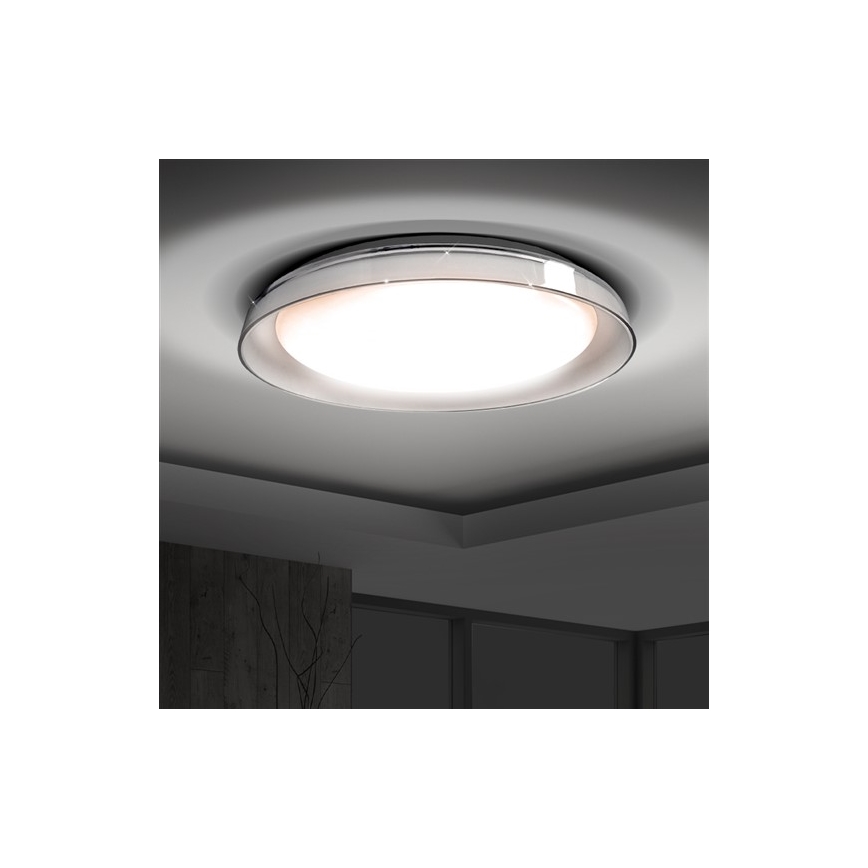 LED Stmívatelné stropní svítidlo SOPHIA LED/30W/230V + dálkové ovládání 3000-6500K
