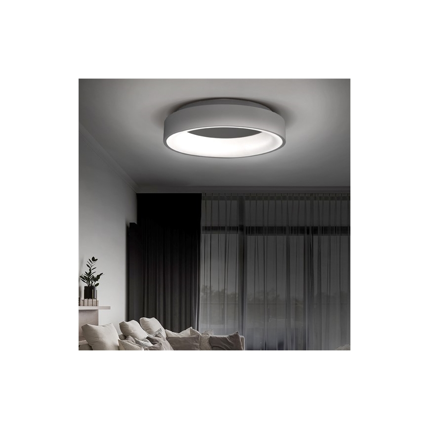 LED Stmívatelné stropní svítidlo TREVISO LED/48W/230V + dálkové ovládání