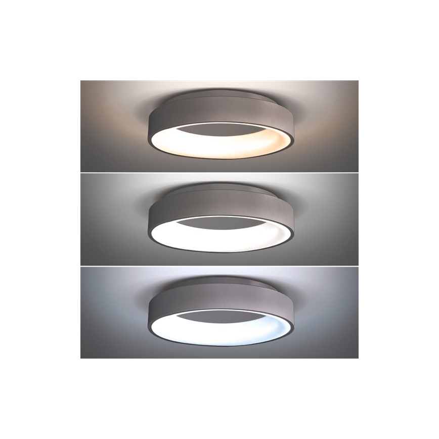 LED Stmívatelné stropní svítidlo TREVISO LED/48W/230V + dálkové ovládání