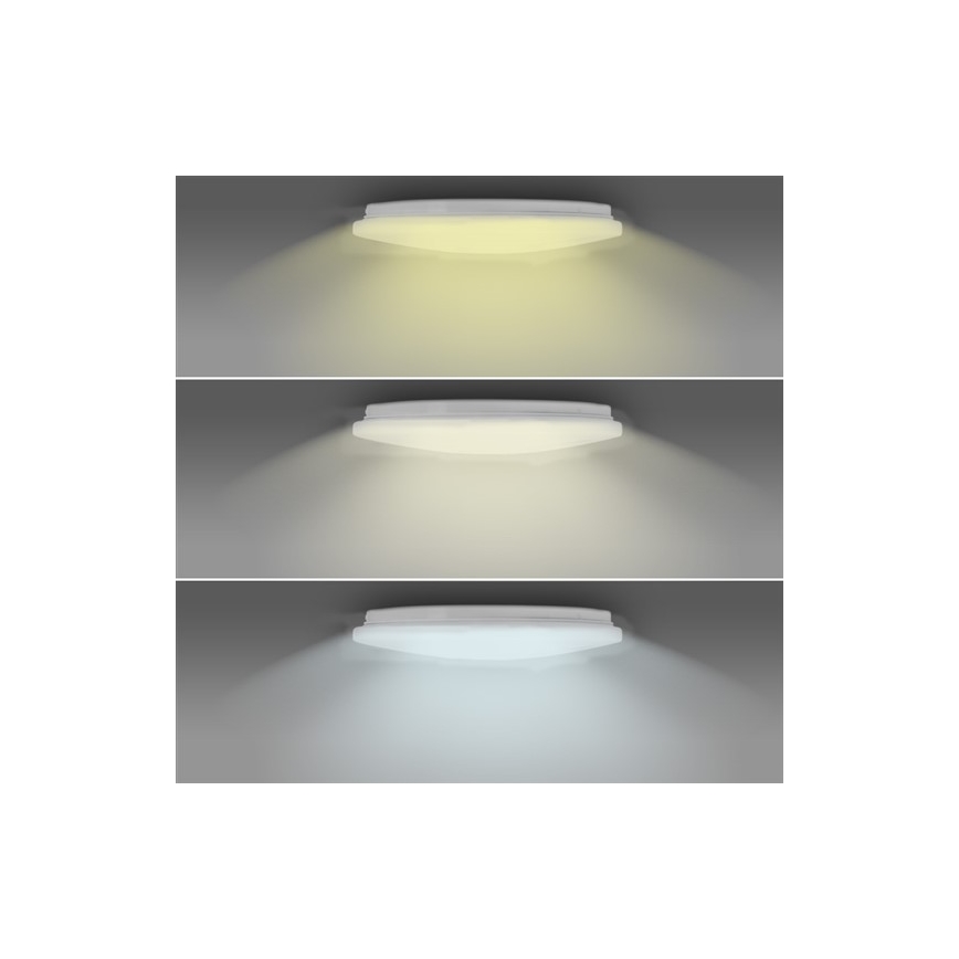 LED Stmívatelné stropní svítidlo SMART LED/28W/230V Wi-Fi Tuya 3000-6500K