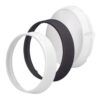 LED Venkovní nástěnné svítidlo 2v1 LED/20W/230V 3000/4000/6500K IP65 pr. 22 cm