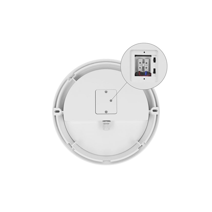LED Venkovní nástěnné svítidlo 2v1 LED/20W/230V 3000/4000/6500K IP65 pr. 22 cm