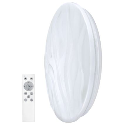 LED RGB Stmívatelné stropní svítidlo WAVE LED/30W/230V Wi-Fi Tuya + dálkové ovládání