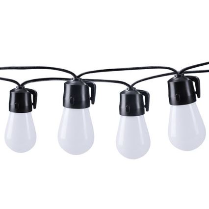 LED RGB Stmívatelný venkovní dekorační řetěz LED/10W/230V 20m IP44