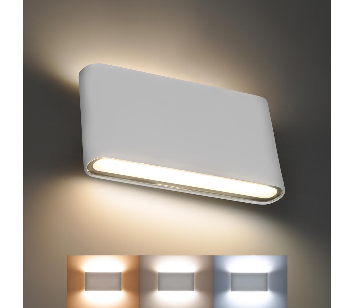 Solight Solight WO800-W - LED Venkovní nástěnné svítidlo MODENA LED/12W/230V IP54 bílá SL1390