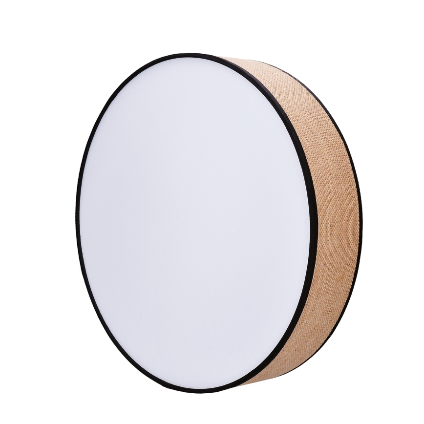 LED Stmívatelné stropní svítidlo BROWNIE LED/48W/230V 3000-6500K hnědá pr. 40 cm + dálkové ovládání