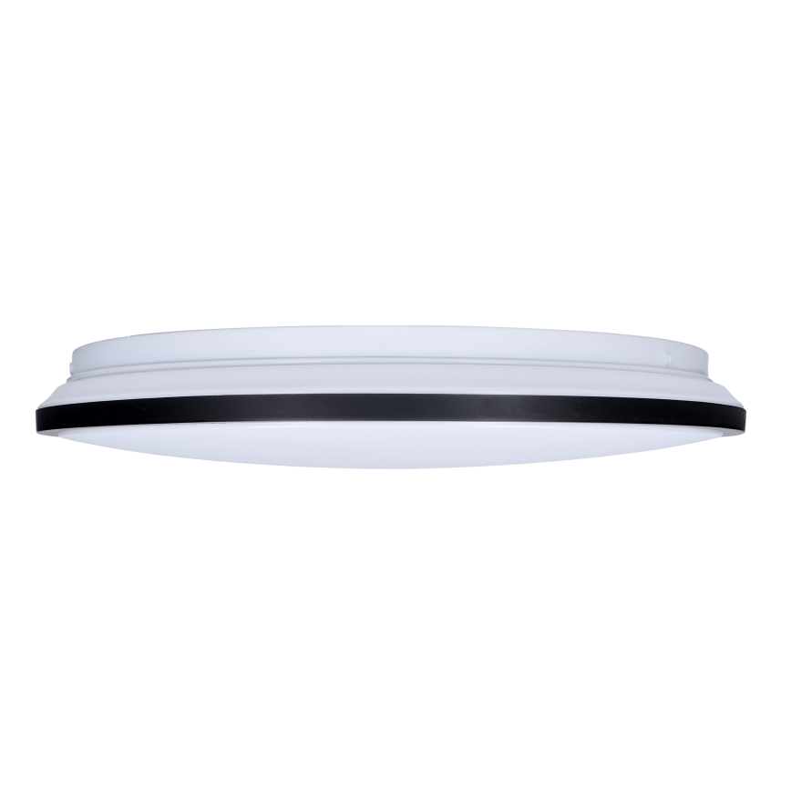 LED Stmívatelné stropní svítidlo JAMIL LED/48W/230V 3000-6500K černá + dálkové ovládání