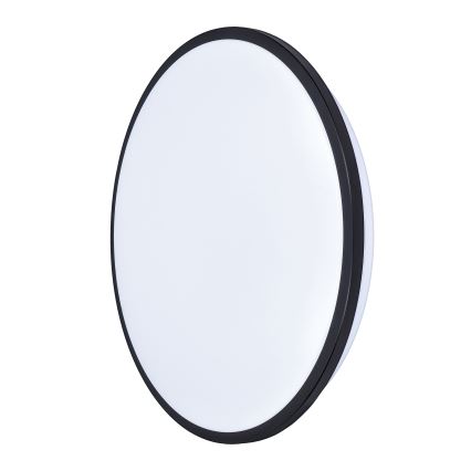 LED Stmívatelné stropní svítidlo JAMIL LED/48W/230V 3000-6500K černá + dálkové ovládání