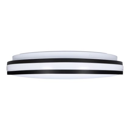 LED Stmívatelné stropní svítidlo LASKOS LED/48W/230V 3000-6500K černá + dálkové ovládání
