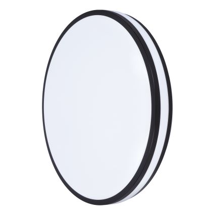 LED Stmívatelné stropní svítidlo LASKOS LED/48W/230V 3000-6500K černá + dálkové ovládání