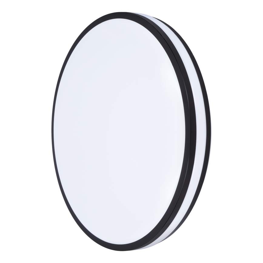 LED Stmívatelné stropní svítidlo LASKOS LED/48W/230V 3000-6500K černá + dálkové ovládání