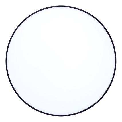 LED Stmívatelné stropní svítidlo PENLEY LED/48W/230V 3000-6500K pr.40 cm černá + dálkové ovládání