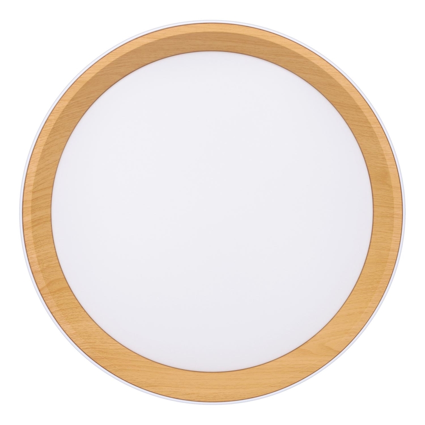 LED Stmívatelné stropní svítidlo LARIOS LED/48W/230V 3000-6500K pr.39 cm bílá+ dálkové ovládání