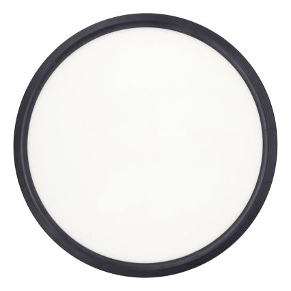 LED Stmívatelné stropní svítidlo ESTELA LED/36W/230V pr.30 cm černá + dálkové ovládání