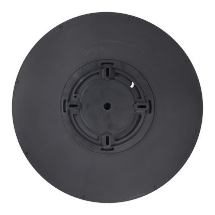 LED Stmívatelné stropní svítidlo ESTELA LED/36W/230V pr.30 cm černá + dálkové ovládání