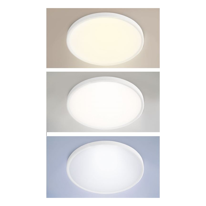 LED Stmívatelné stropní přisazení závěsné svítidlo LED/50W/230V 3000-6500K + dálkové ovládání