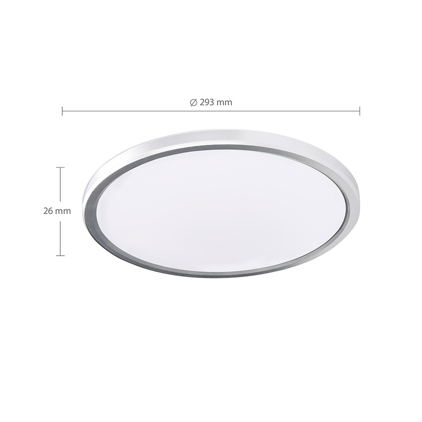 LED Koupelnové stropní svítidlo ACATE LED/24W/230V 3000/4000/6000K pr. 29,3 cm IP54