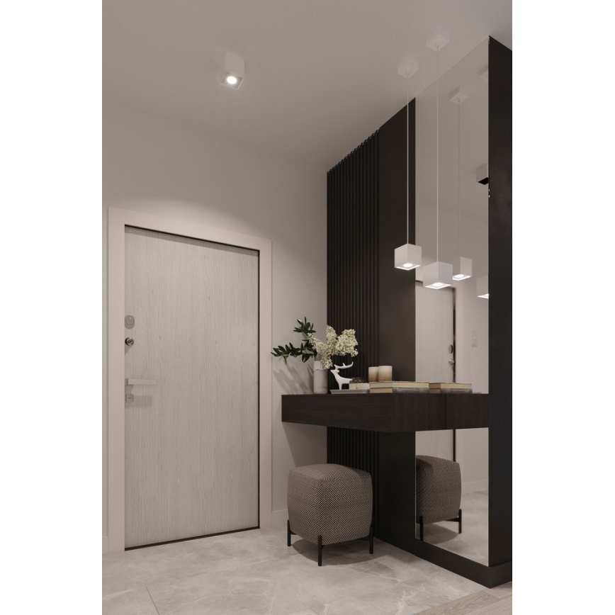 Nástěnné bodové svítidlo QUAD 1 1xG9/8W/230V bílá