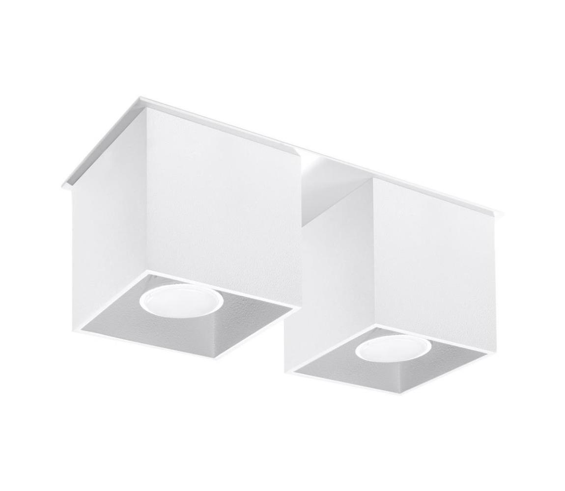 Sollux Sollux SL.0065 - Stropní svítidlo QUAD 2 2xGU10/40W/230V bílá SLX0037