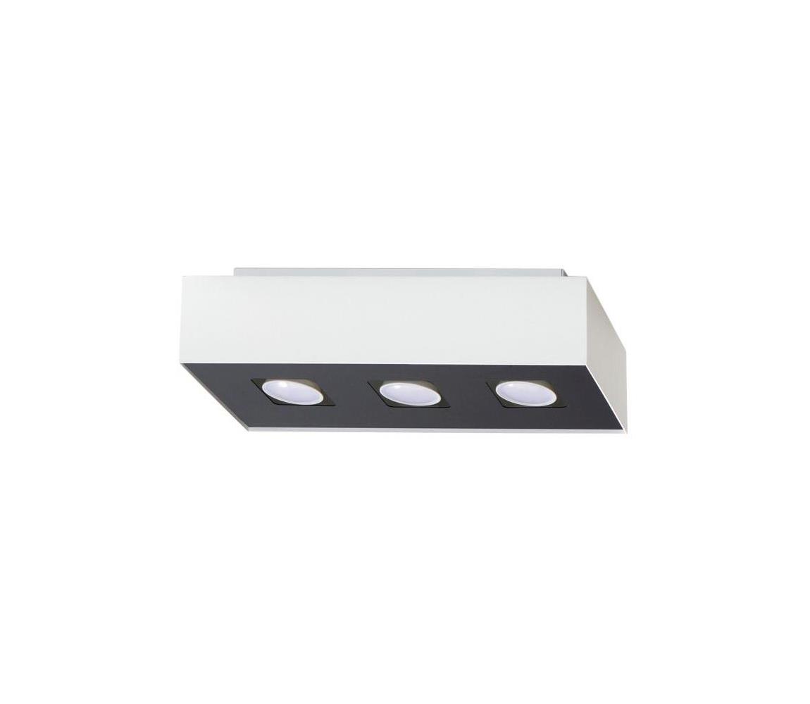 Sollux Sollux SL.0068 - Stropní svítidlo MONO 3 3xGU10/40W/230V SLX0040