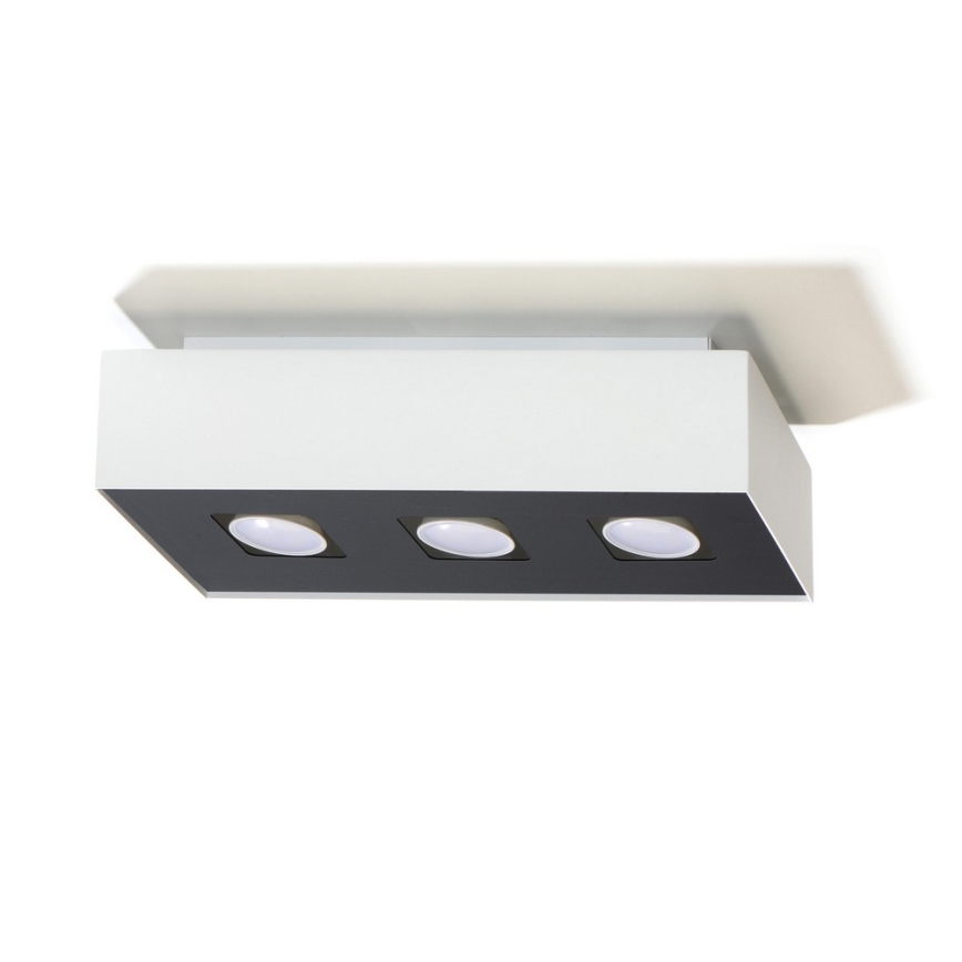 Stropní svítidlo MONO 3 3xGU10/40W/230V