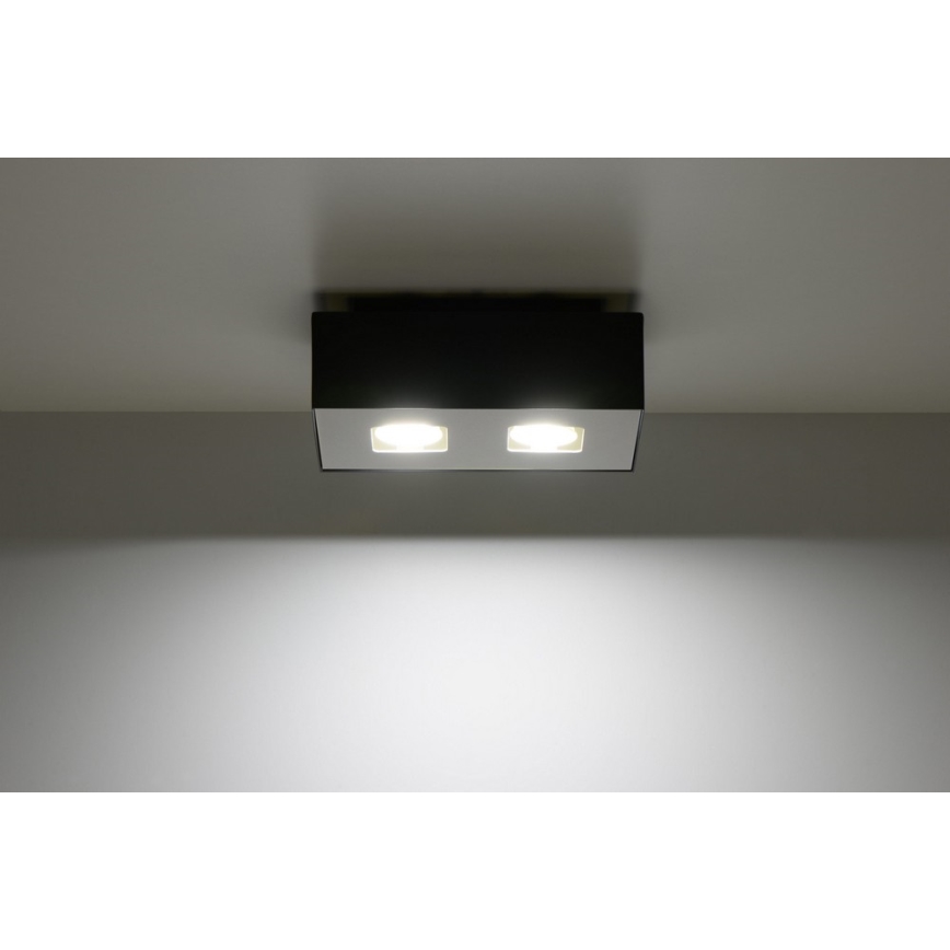 Stropní svítidlo MONO 2 2xGU10/40W/230V