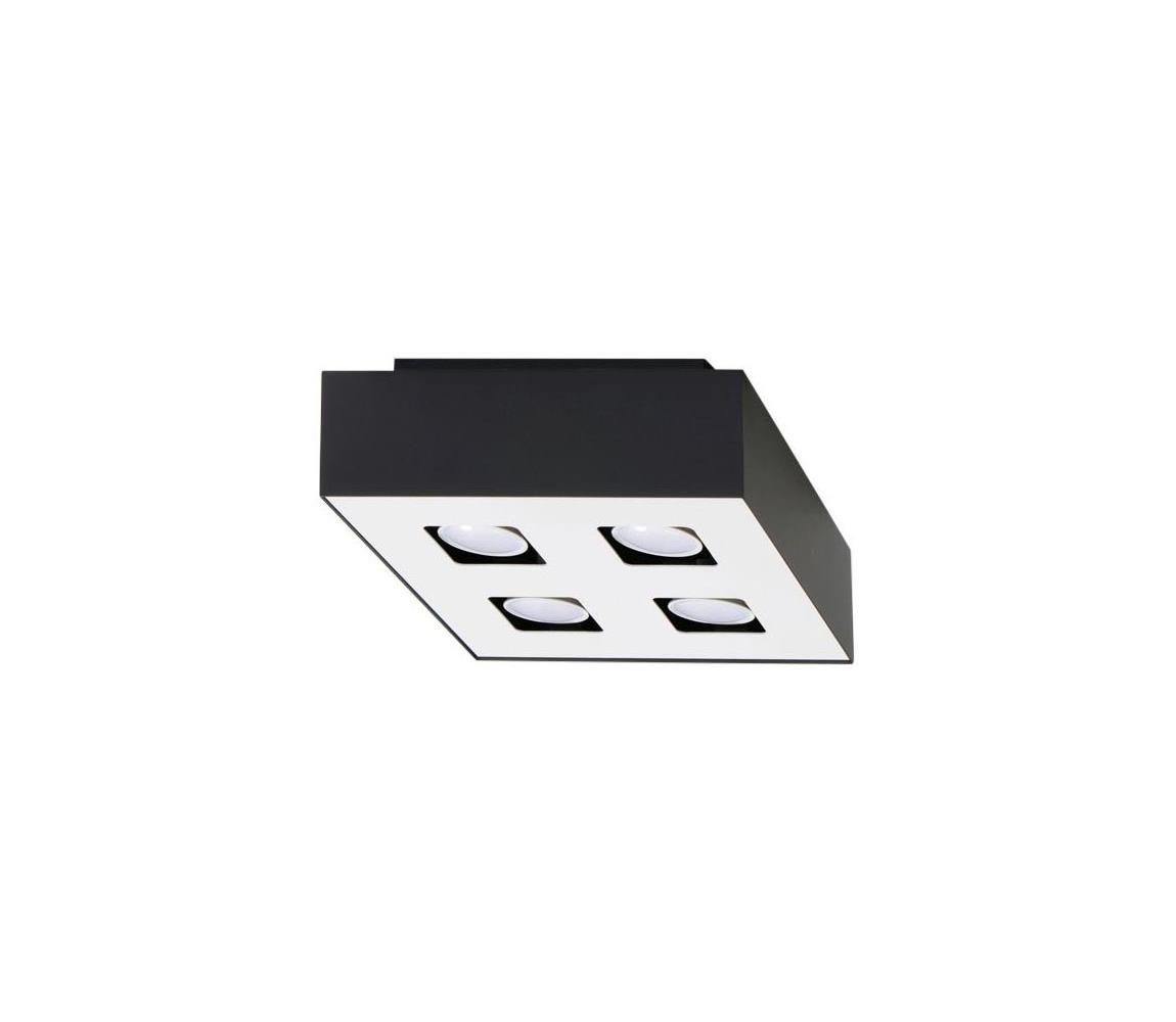 Sollux Sollux SL.0073 - Stropní svítidlo MONO 4 4xGU10/40W/230V SLX0045