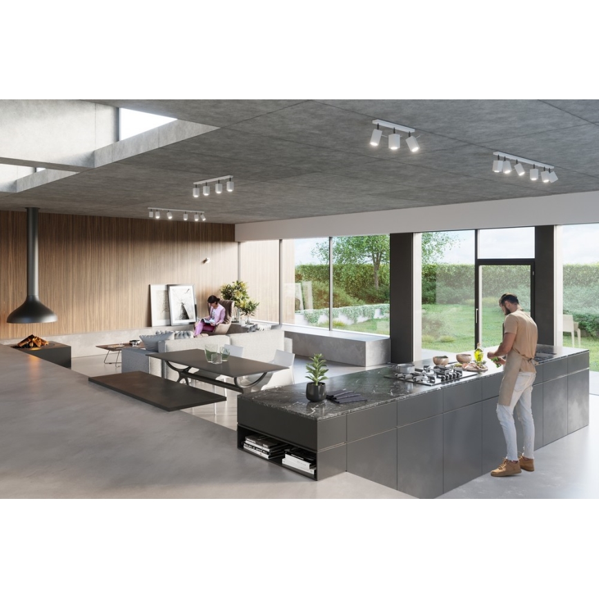 Nástěnné bodové svítidlo MERIDA 1xGU10/40W/230V bílá