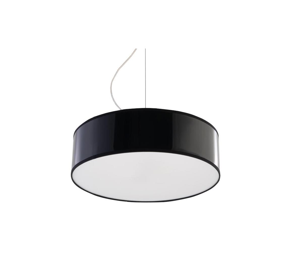 Sollux Sollux SL.0115 - Lustr na lanku ARENA 35 2xE27/60W/230V černá SLX0080