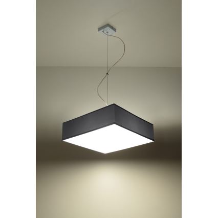 Závěsné svítidlo HORUS 35 2xE27/60W/230V šedá