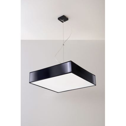 Závěsné svítidlo HORUS 45 3xE27/60W/230V černá