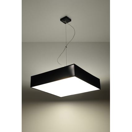 Závěsné svítidlo HORUS 45 3xE27/60W/230V černá