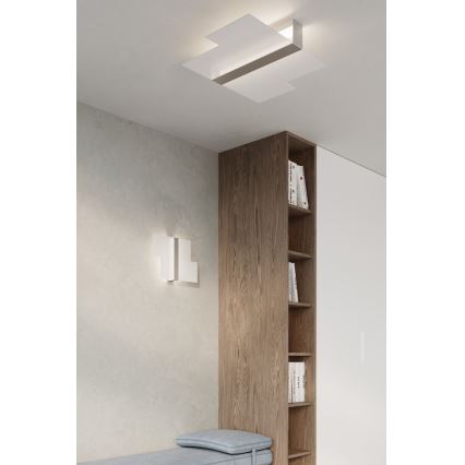 Stropní svítidlo MASSIMO 2xE27/60W/230V bílá/lesklý chrom