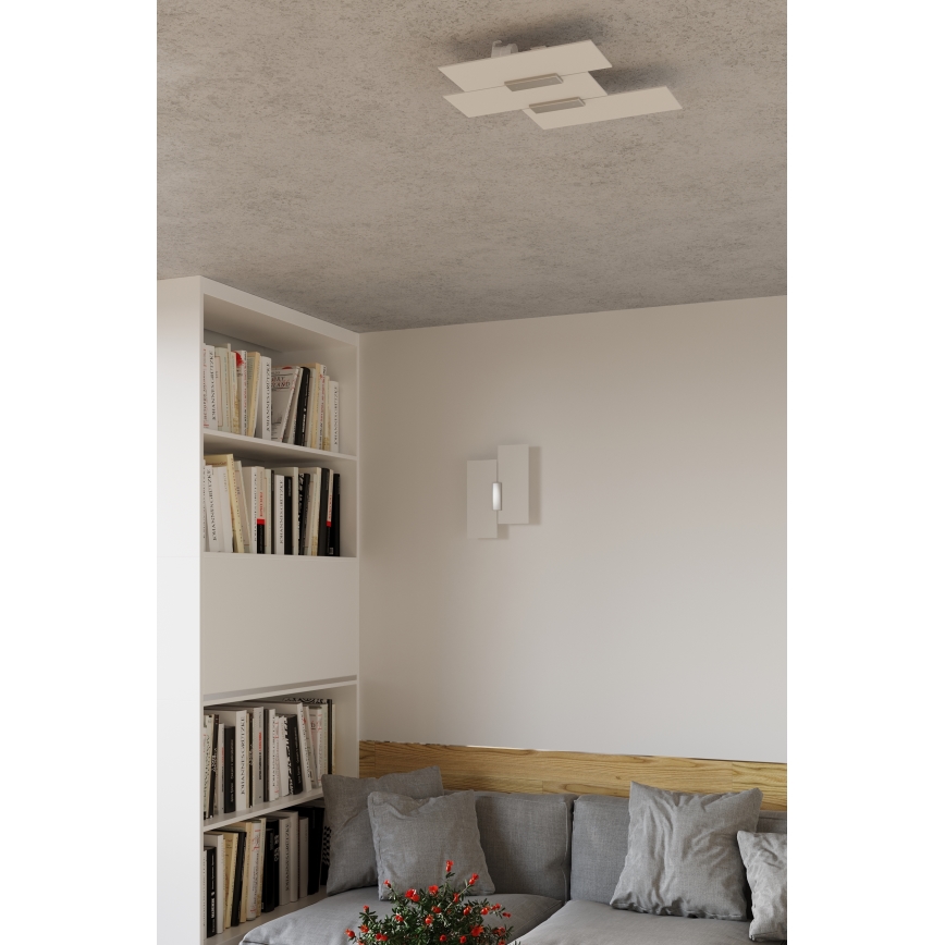 Stropní svítidlo FABIANO 3xE27/60W/230V bílá/lesklý chrom