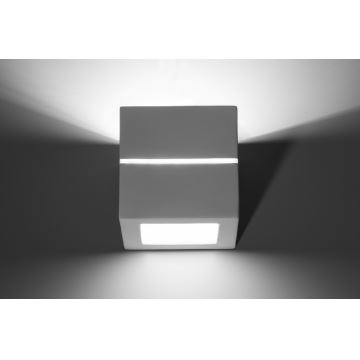 Nástěnné svítidlo LEO LINE 1xE27/60W/230V bílá