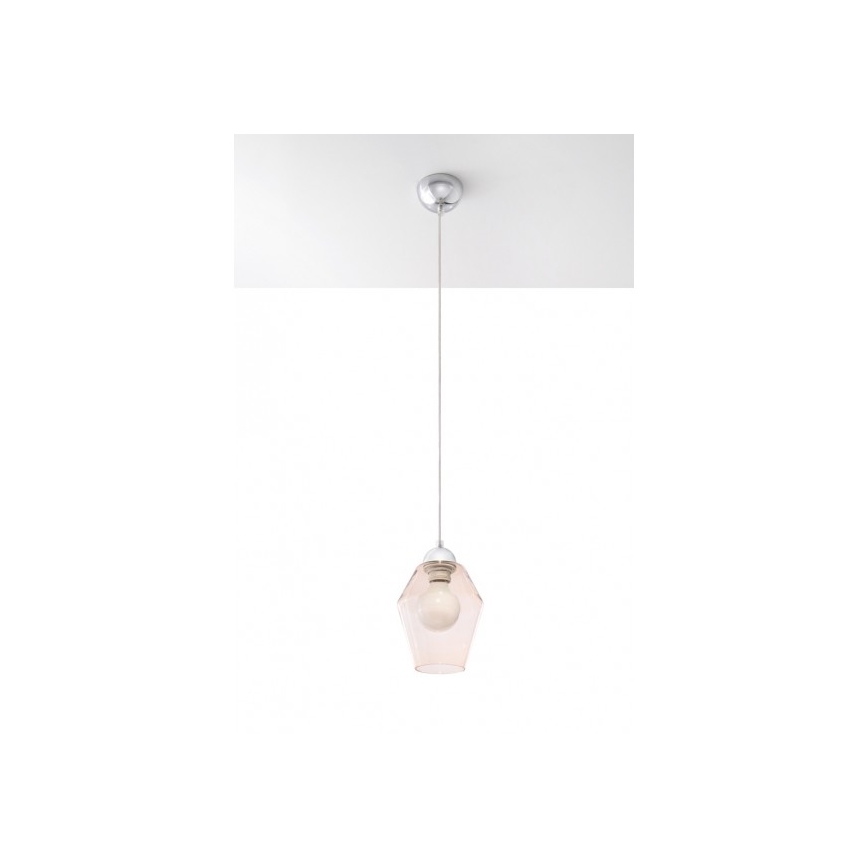 Lustr na lanku SILVIA 1xE27/60W/230V