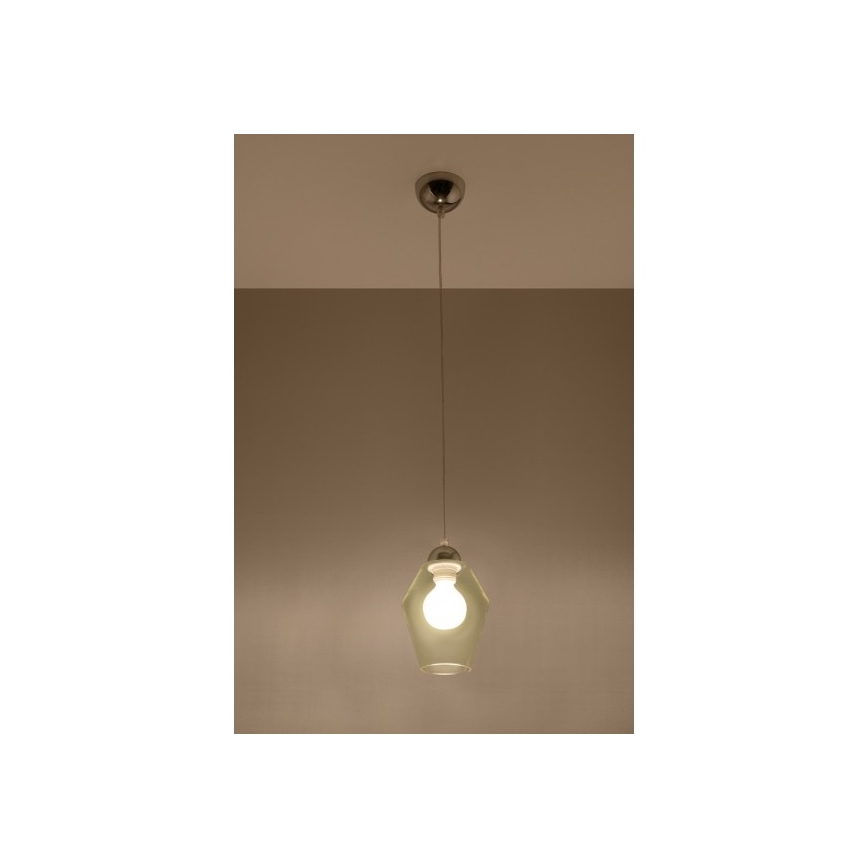 Lustr na lanku SILVIA 1xE27/60W/230V