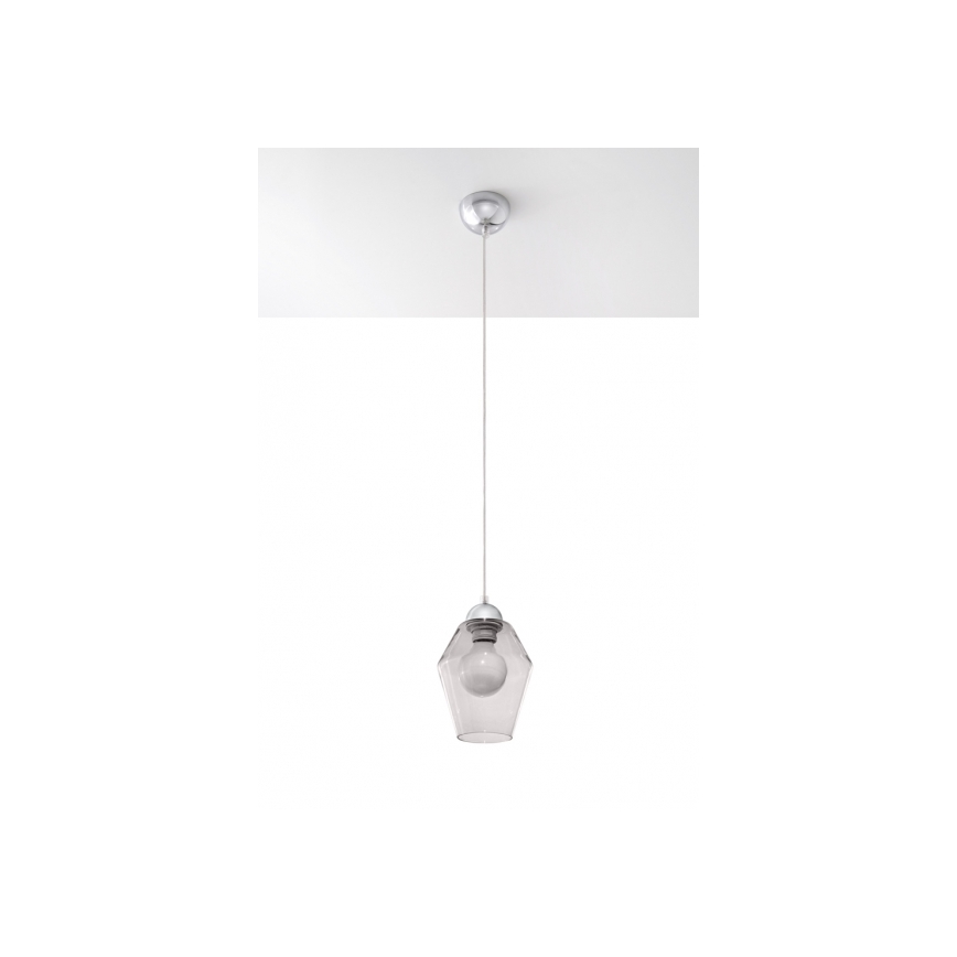 Lustr na lanku SILVIA 1xE27/60W/230V