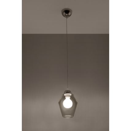 Lustr na lanku SILVIA 1xE27/60W/230V