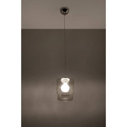 Lustr na lanku PAOLA 1xE27/60W/230V