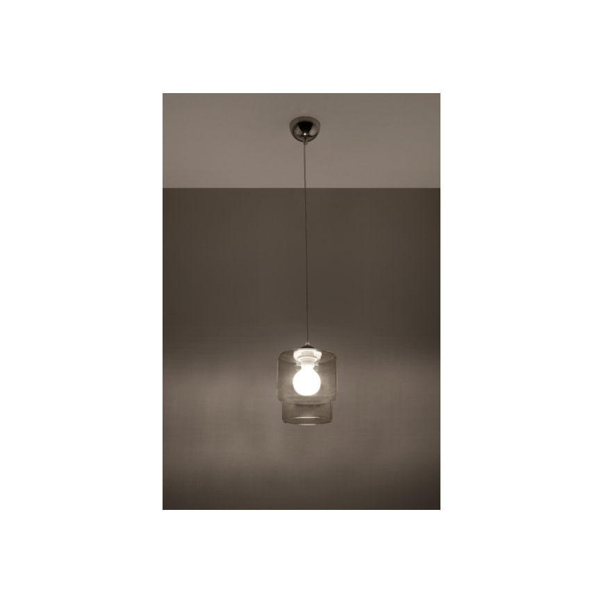 Lustr na lanku PAOLA 1xE27/60W/230V