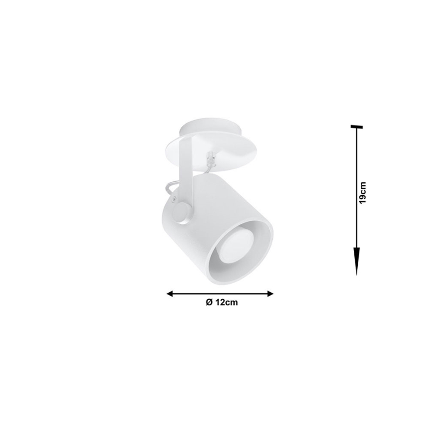Bodové svítidlo LAROSA 1 1xGU10/40W/230V bílá
