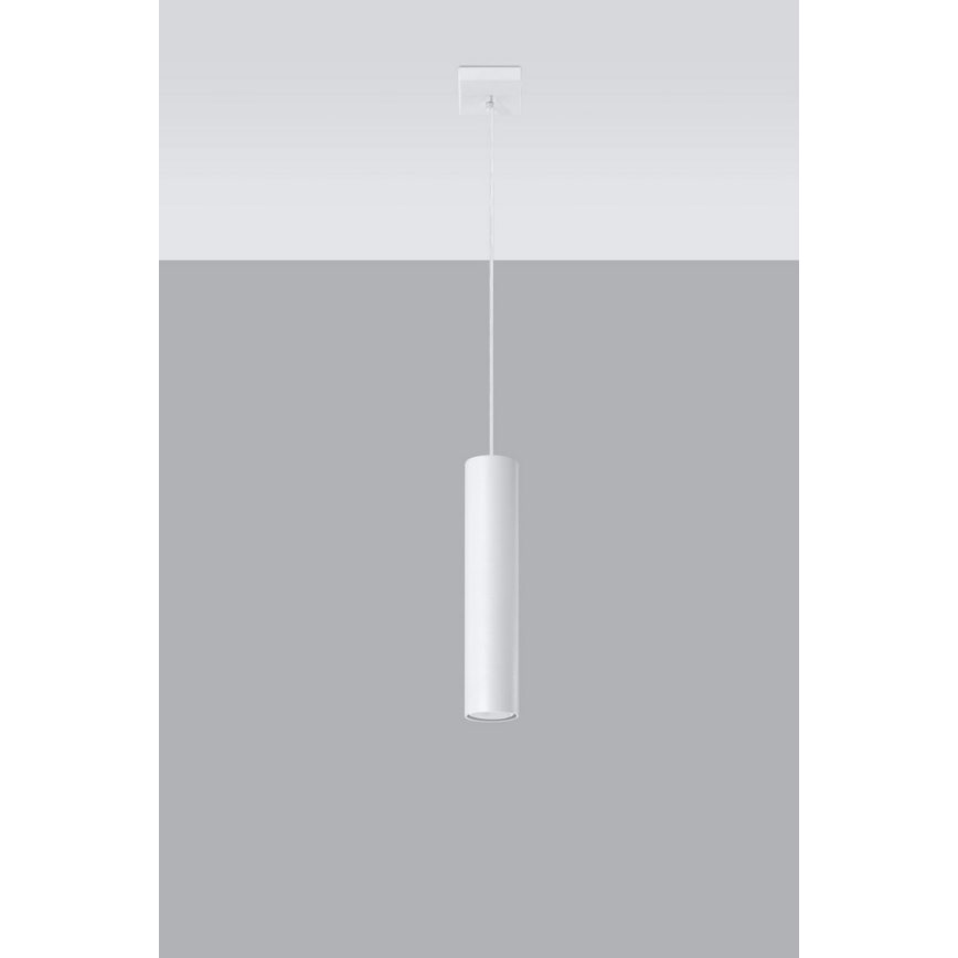 Lustr na lanku LAGOS 1 1xGU10/10W/230V bílá