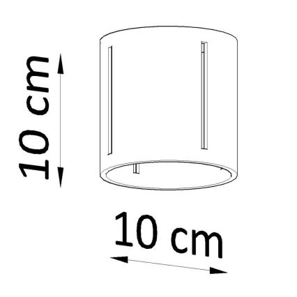 Stropní svítidlo INEZ 1xG9/40W/230V bílá