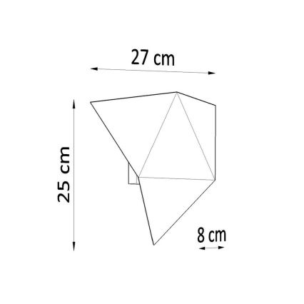 Nástěnné svítidlo SOLIDO 2xG9/40W/230V bílá