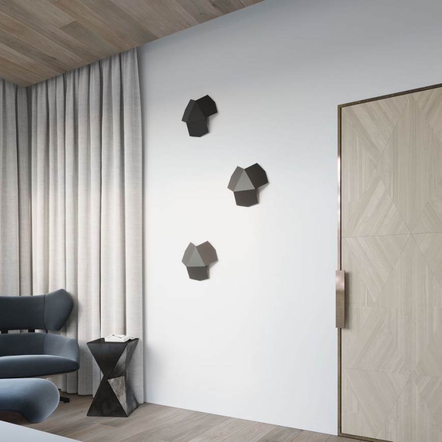 Nástěnné svítidlo TRE 2xG9/40W/230V černá