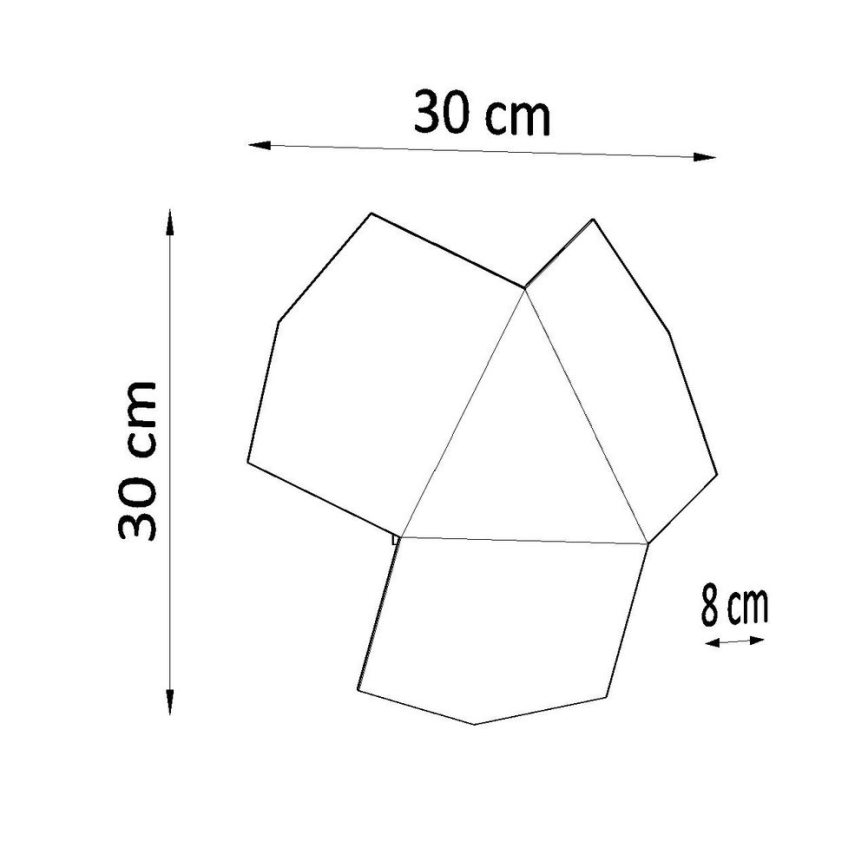 Nástěnné svítidlo TRE 2xG9/40W/230V černá