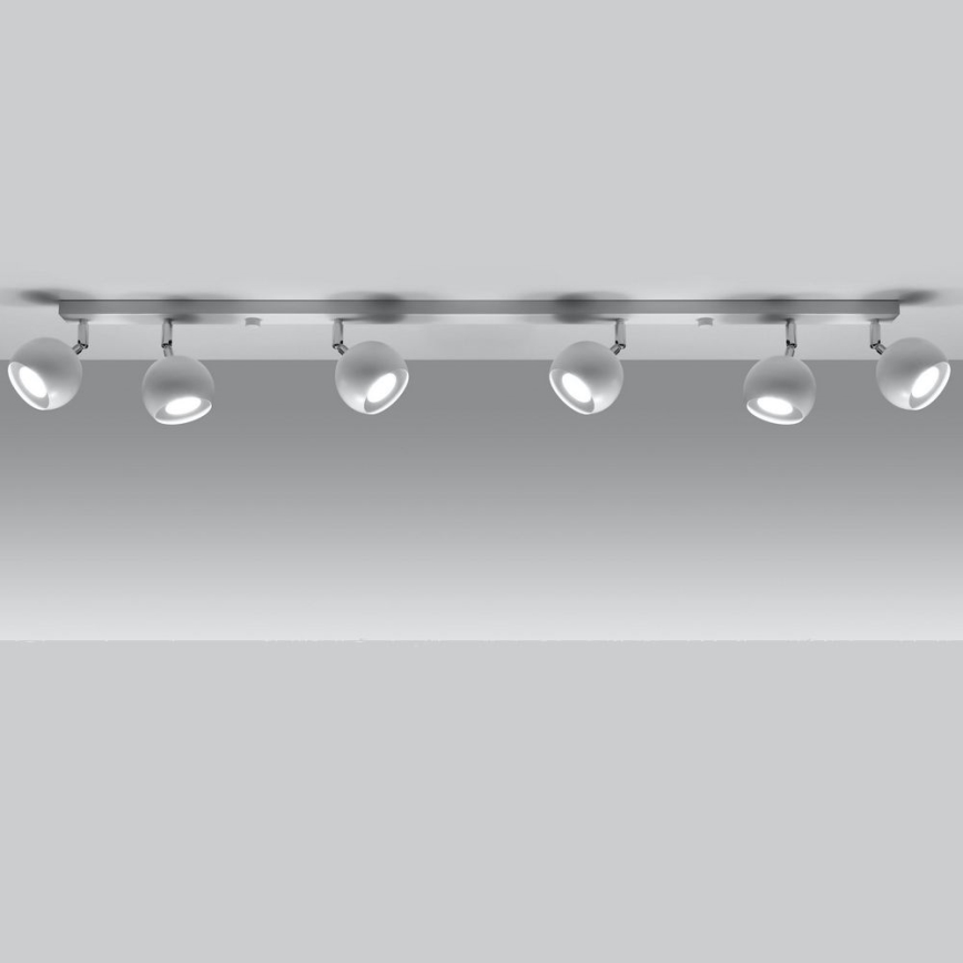 Stropní bodové svítidlo OCULARE 6xGU10/10W/230V