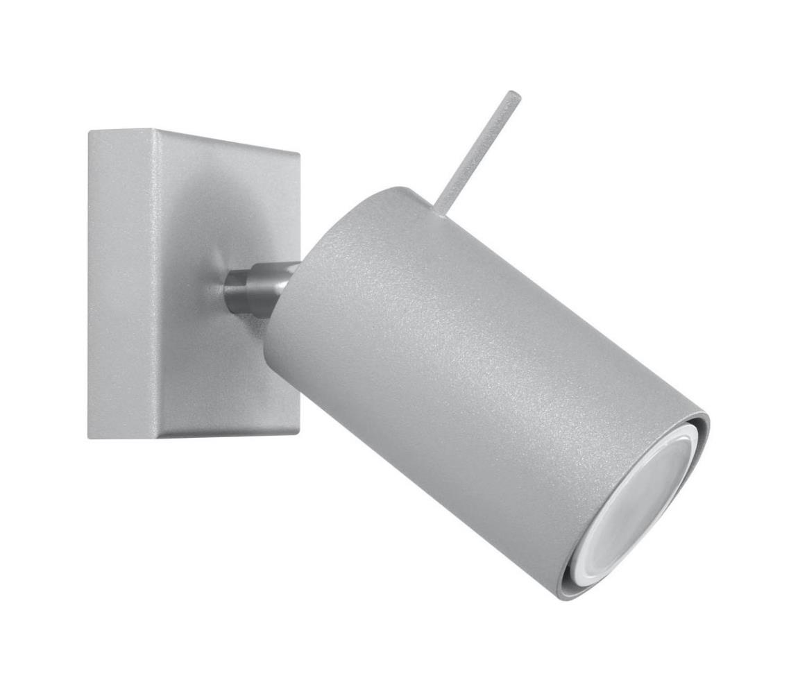 Sollux Sollux SL.0449 - Nástěnné bodové svítidlo RING 1xGU10/40W/230V SLX0547