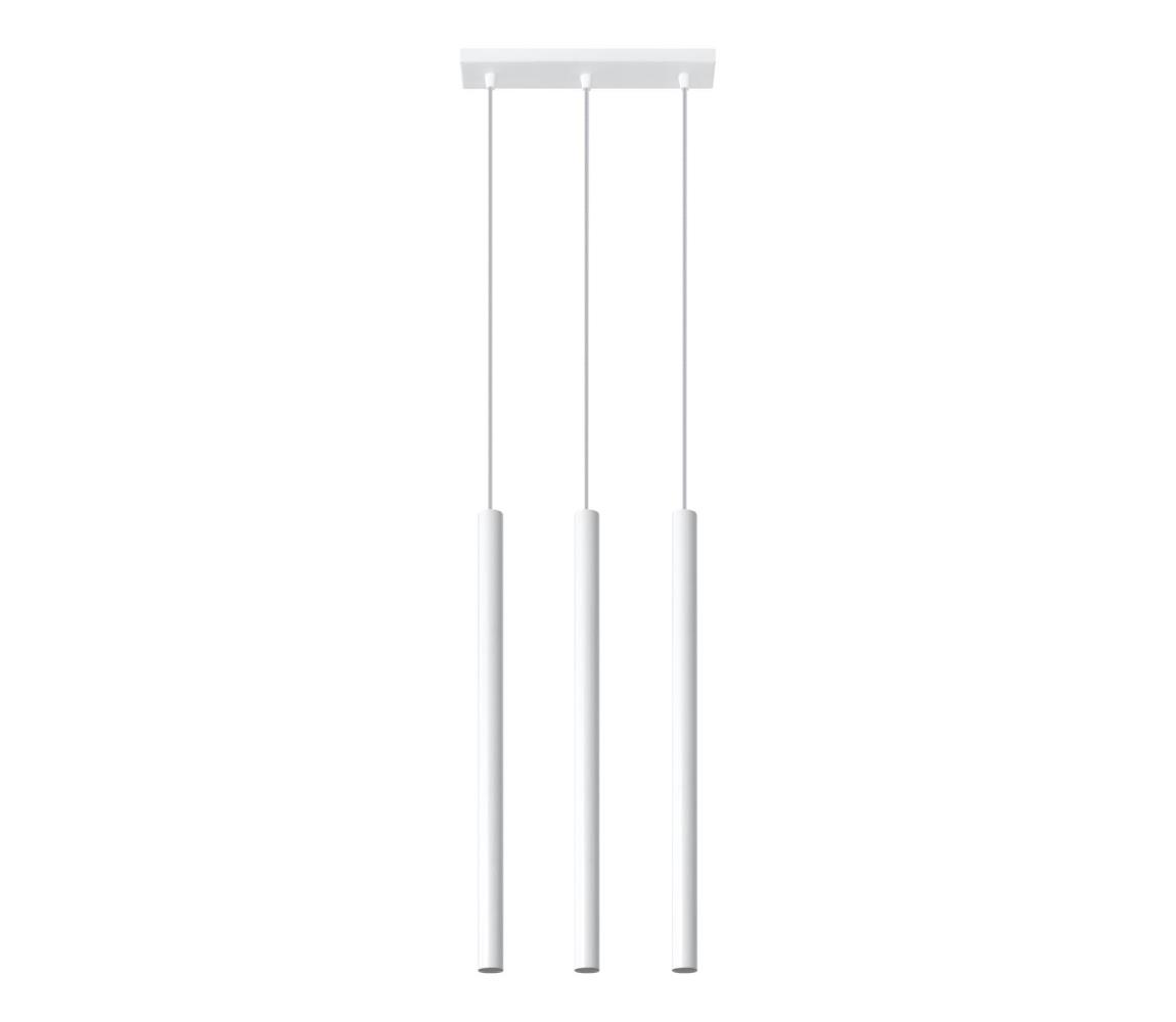 Sollux Sollux SL.0466 - Lustr na lanku PASTELO 3xG9/12W/230V bílá SLX0320
